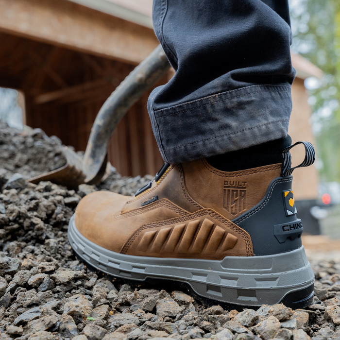 Wildwood 6” Soft Toe Turbolace™ Work Boot - Brown - Made in USA