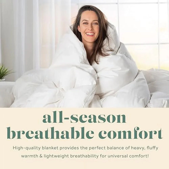 RoyalRest Comforter 750+ Fill Power European Goose Down