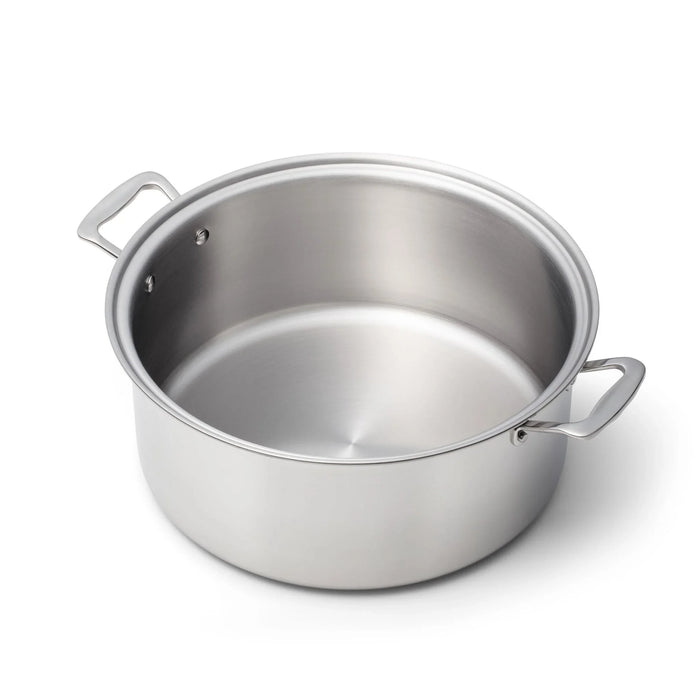 12 Quart Stock Pot Top View