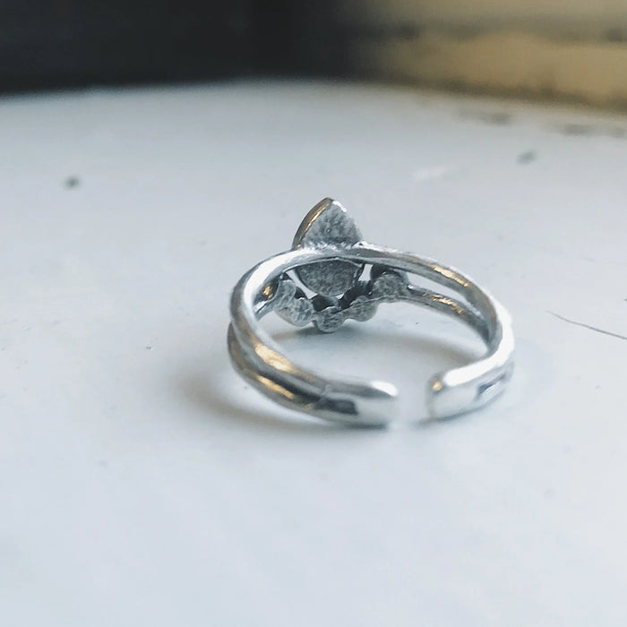 Moondrop Moonstone Ring
