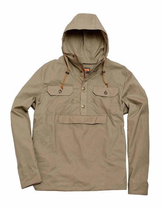 Waxed Cotton Anorak Jacket