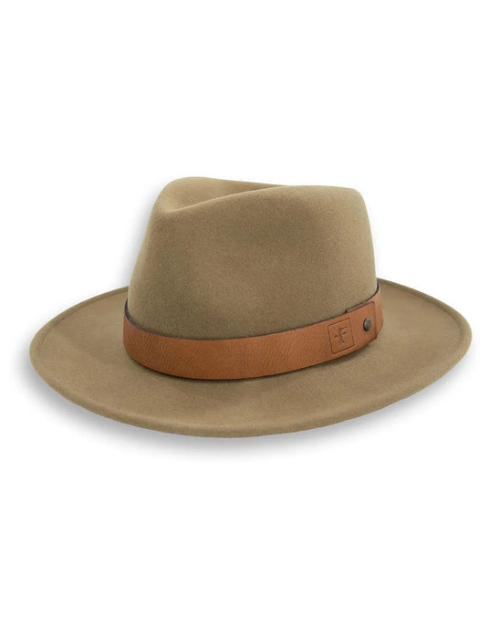 Brimmed Felted Wool Field Hat