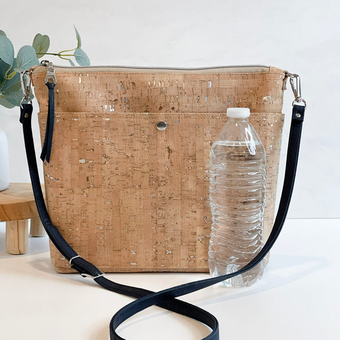 VISIONARY cross body bag | SILVER