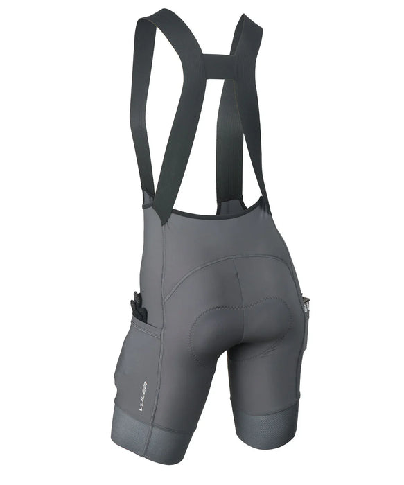 W. BLACK LABEL CARGO DROP TAIL BIB - BLUE STEEL