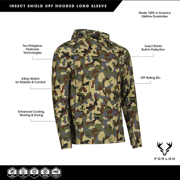 Insect Shield® SolAir Hooded LS Shirt