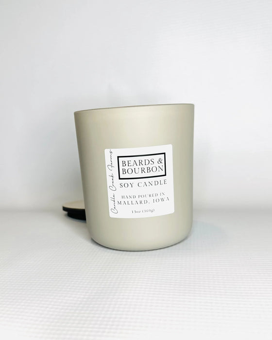 Beards & Bourbon Candle