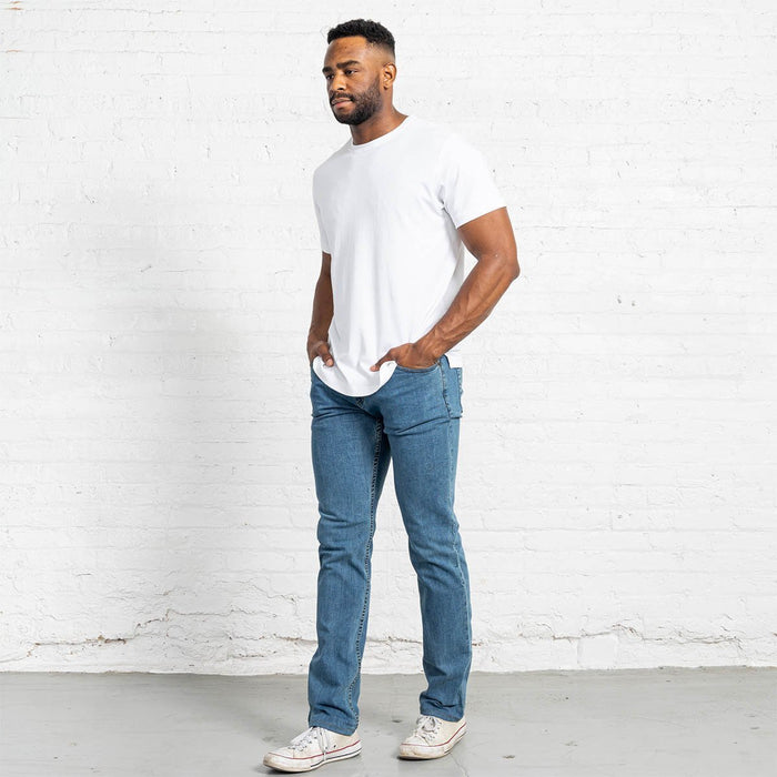 Tailored Fit Light Wash