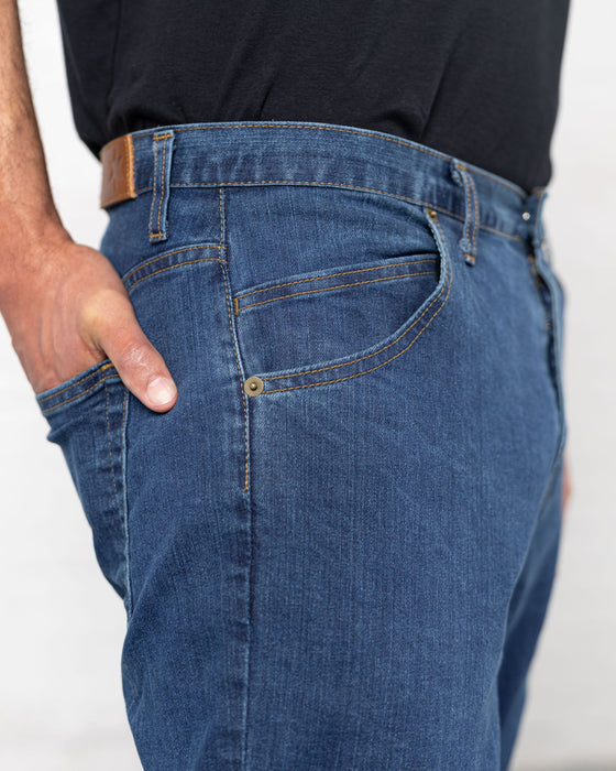 Relaxed Fit Medium Wash