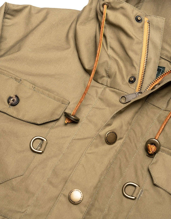 Waxed Cotton Anorak Jacket