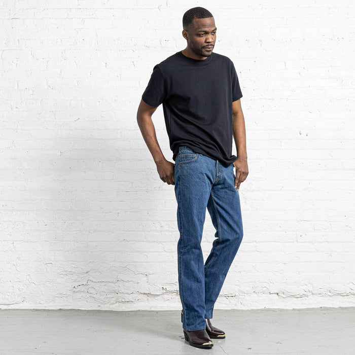 100% Cotton Boot Cut Stone Wash