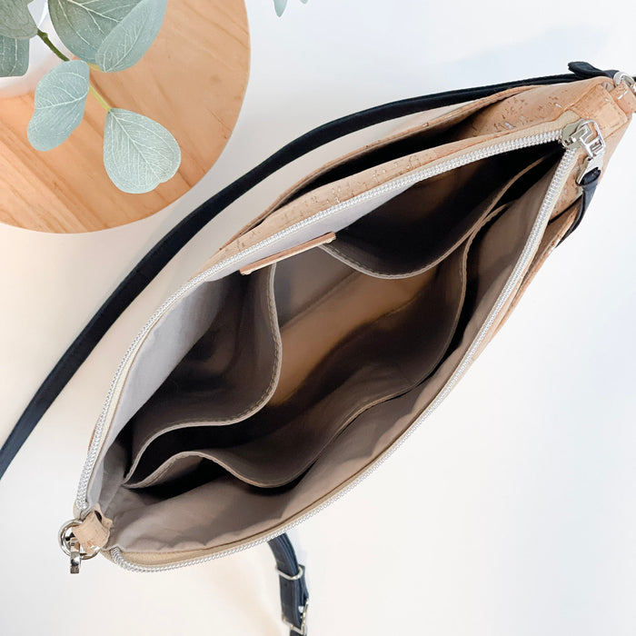 VISIONARY cross body bag | SILVER