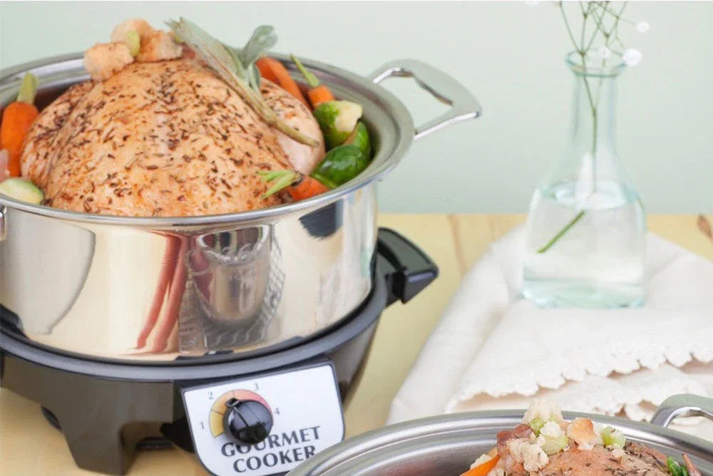 4 Quart Slow Cooker Set Chicken