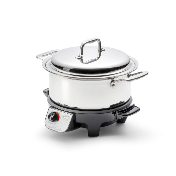 4 Quart Slow Cooker Set Side View