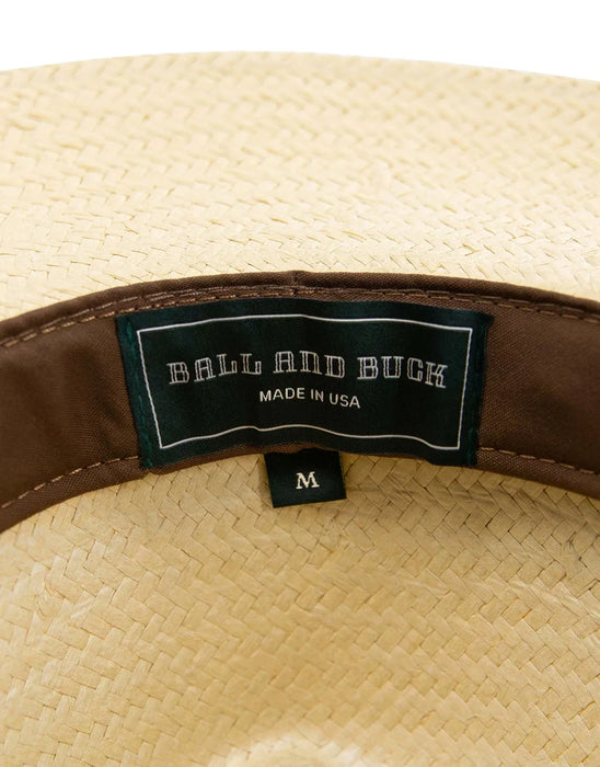 Brimmed Burlap Straw Field Hat