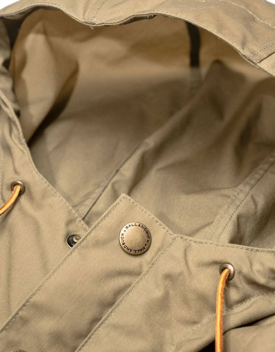 Waxed Cotton Anorak Jacket