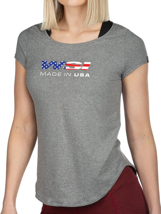 Eagle Flag Women's SoftTECH™ Cap sleeve