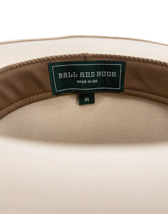 Brimmed Felted Wool Field Hat