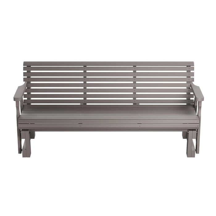 Amish Casual Heavy Duty Roll Back 6 Foot Treated Porch Glider