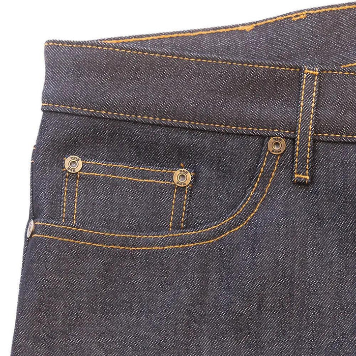6 Point Denim Raw Indigo Jeans