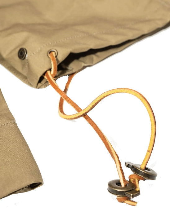 Waxed Cotton Anorak Jacket