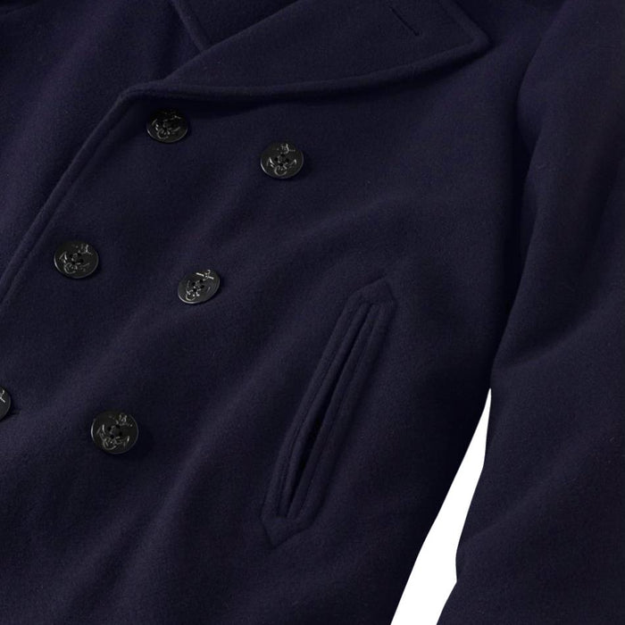 Men's Authentic Wool Blend Peacoat