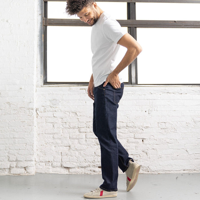 Relaxed Fit Dark Wash