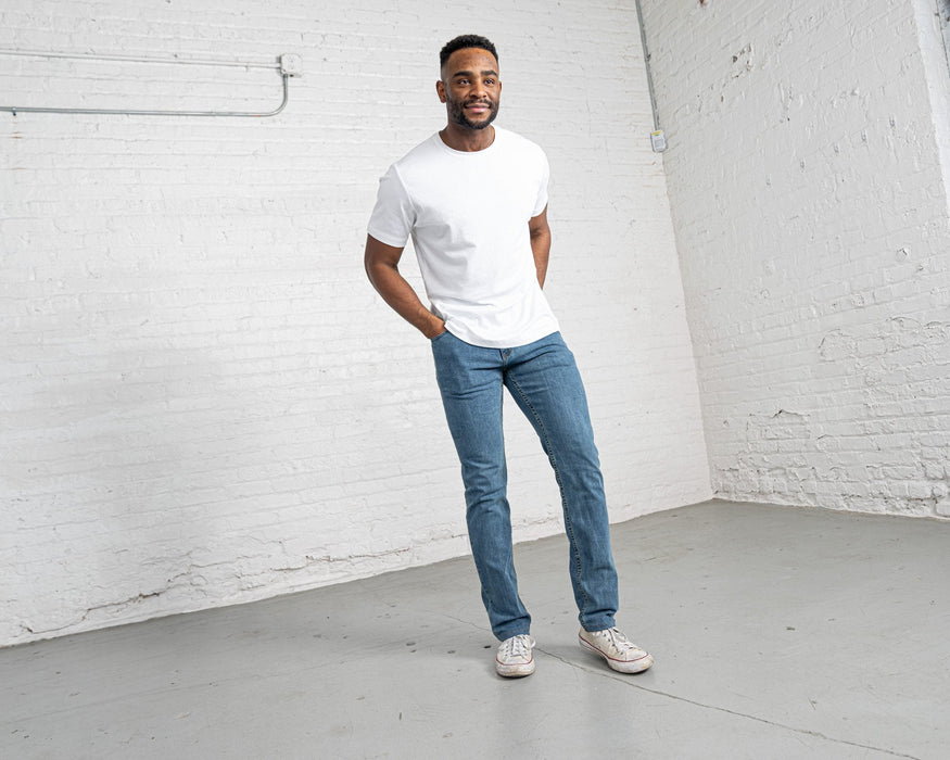 Tailored Fit Light Wash