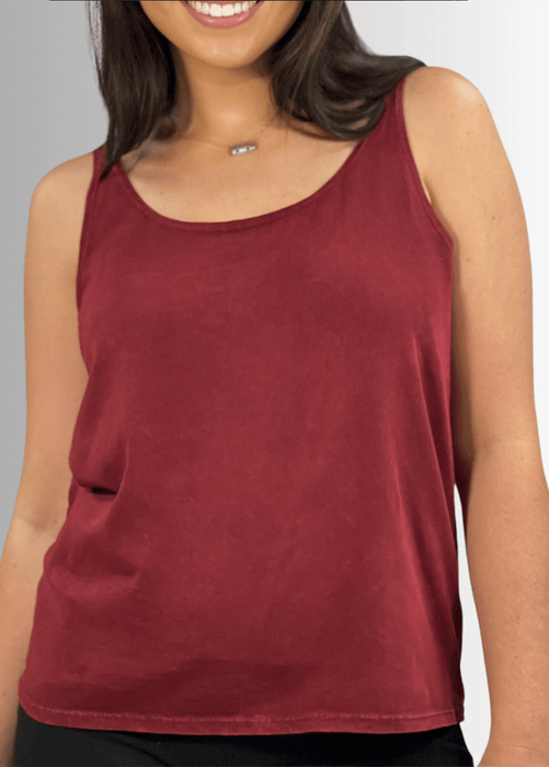 Twenty Four Seven Cotton Tank in White