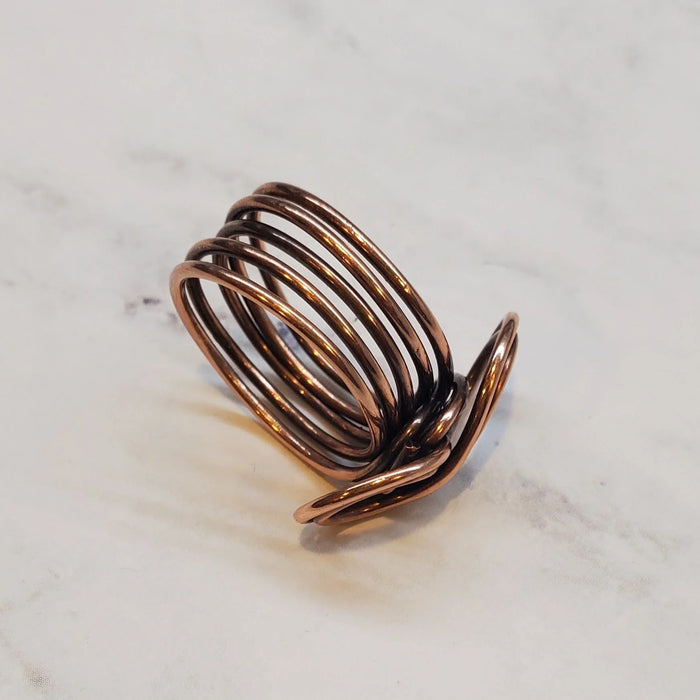 Copper Eternity Ring by Alexa Martha