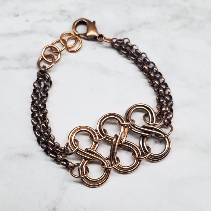 Copper Eternity Bracelet