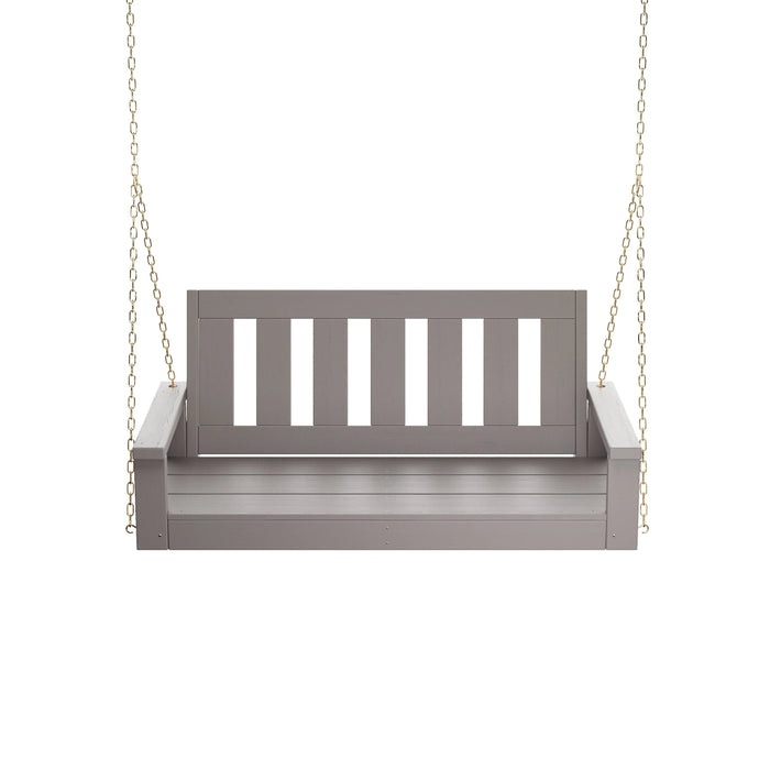 Porchgate Amish Heavy Duty 700 Lb 5-Foot Ardmore Porch Swing - Dovetail Grey