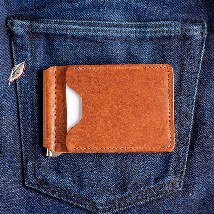 Capone Leather Money Clip