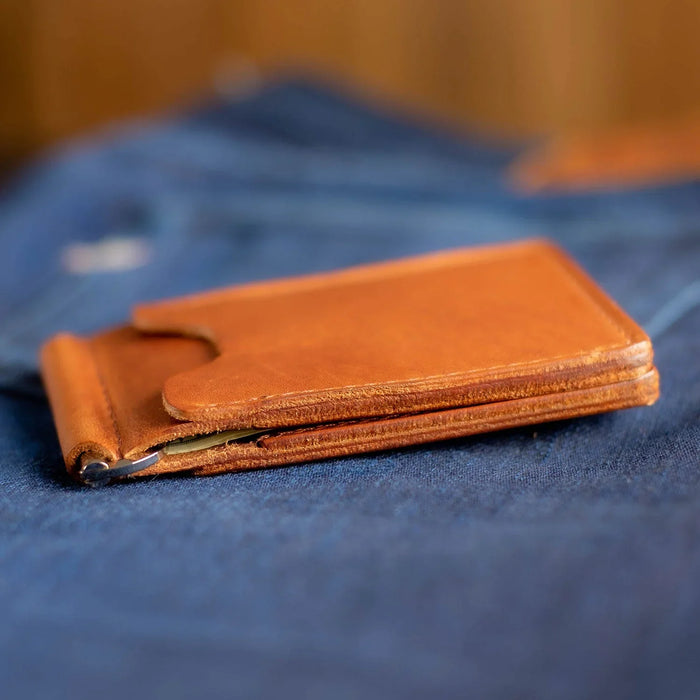 Capone Leather Money Clip