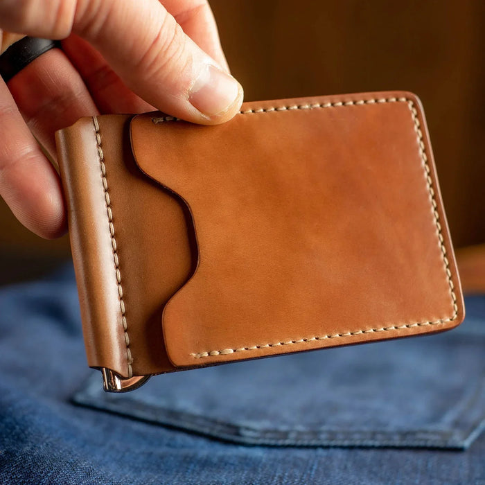 Capone Leather Money Clip