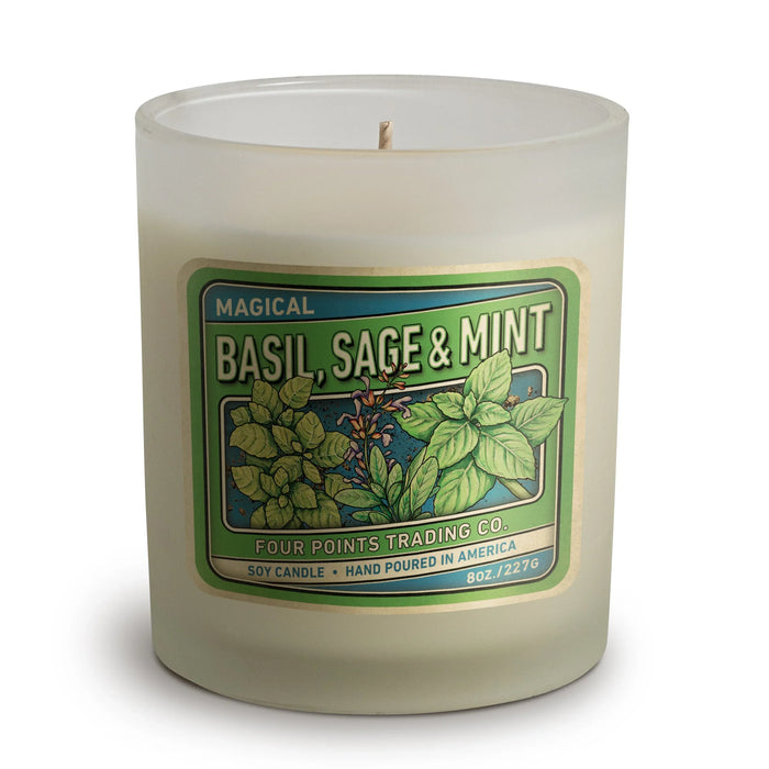 Basil, Sage and Mint Candle