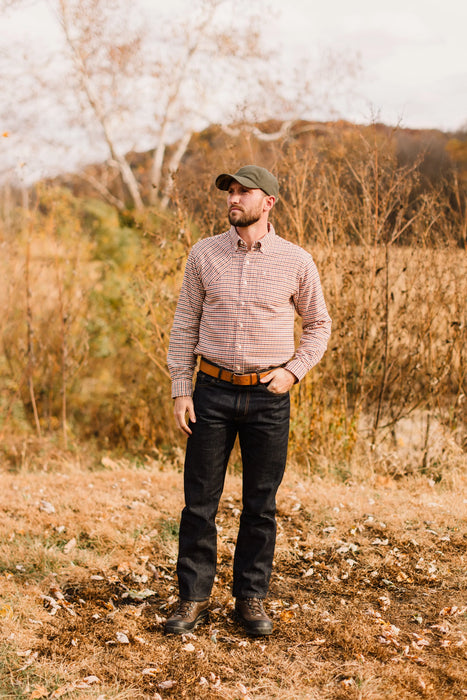 8 Point Denim Raw Indigo Jeans