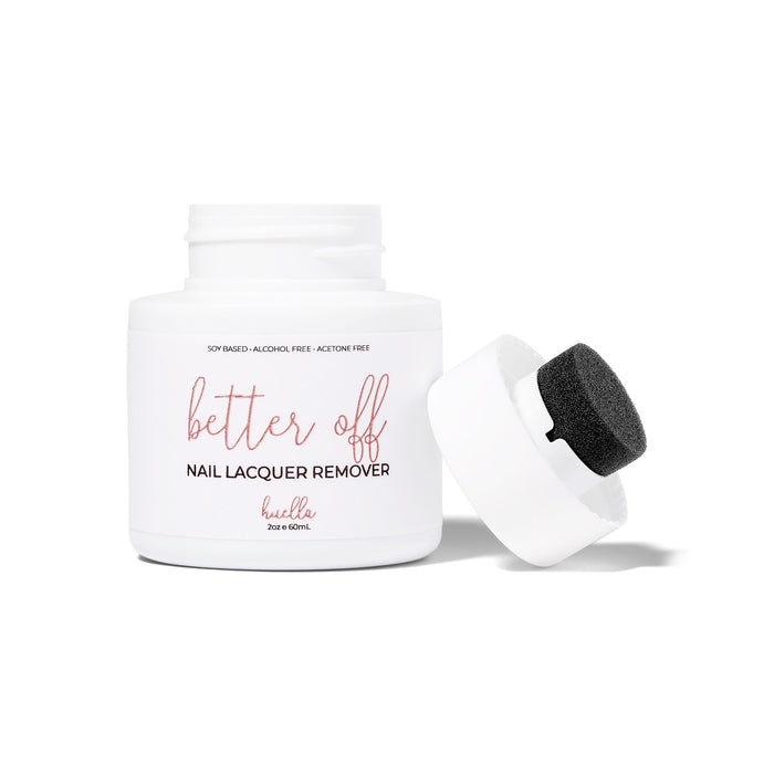 Better Off: Natural Plant Based Nail Polish Remover for Lacquer Polish