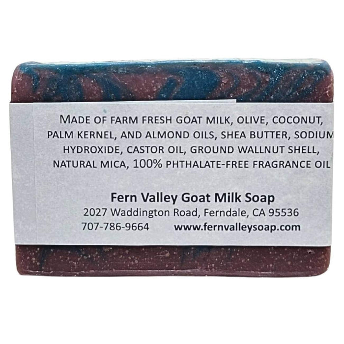 Natural Goat Milk Soap | Exfoliating Scrub | Blueberry Cobbler