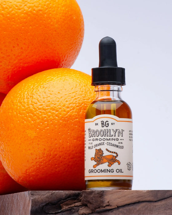 Wild orange and Cedar wood grooming oil