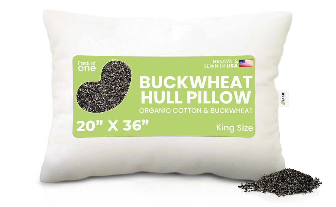 Organic Buckwheat Hull Sleep Pillow