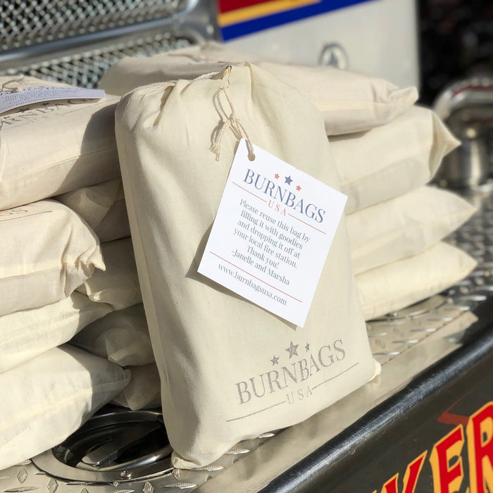 Engine Red Classic Burn Bag