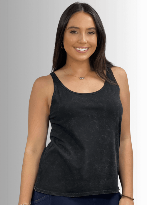 Twenty Four Seven Cotton Tank in White