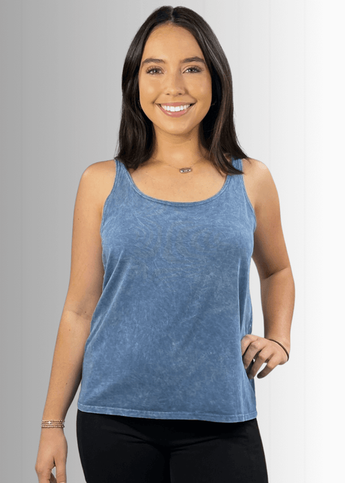 Twenty Four Seven Cotton Tank in White