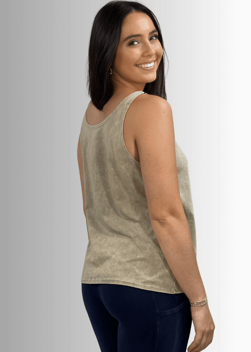 Wild and Free Horse Graphic Premium USA Cotton Tank Top