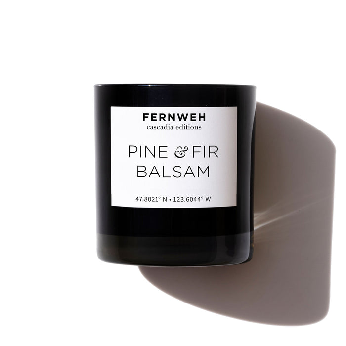 Pine & Fir Balsam Scented Soy Candle