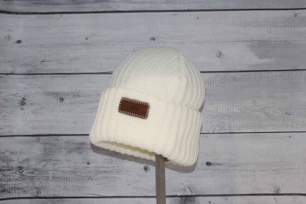 Child Acrylic Ribbed Cuff Hat