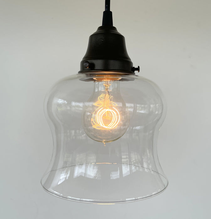 BELL Clear Glass Pendant Light