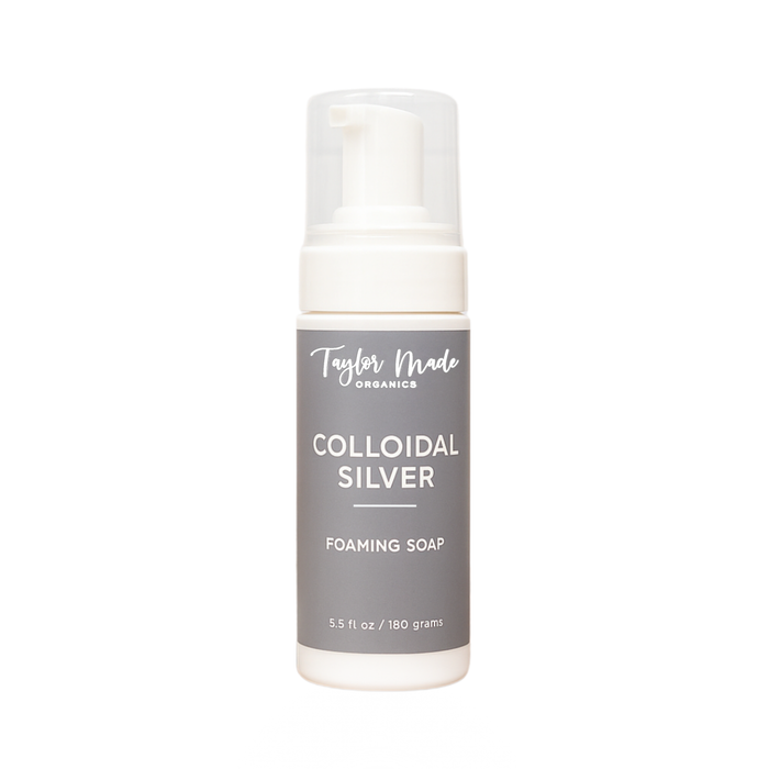 Colloidal Silver Organic Foaming Soap | sulfate-free