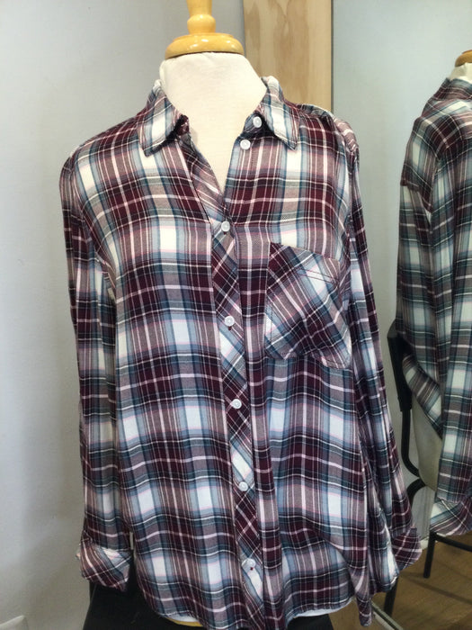 Charley Plaid Button Down