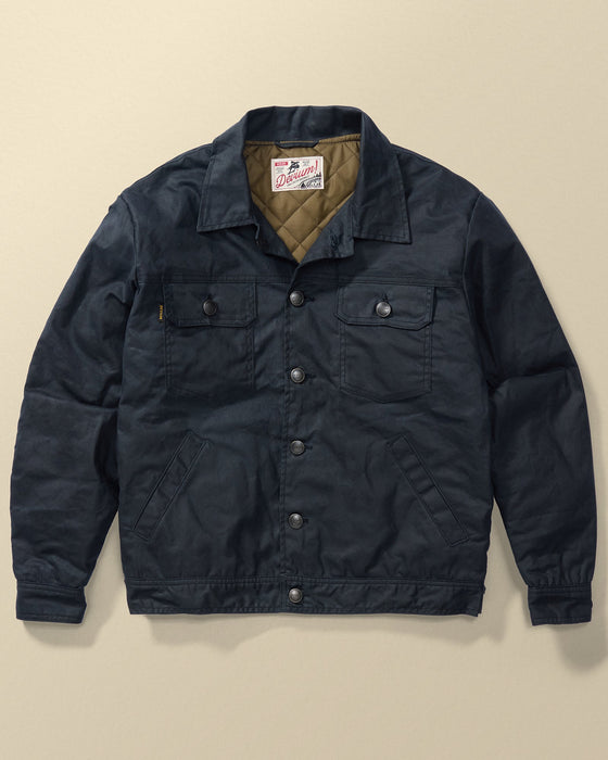 Deadeye Waxed Canvas Trucker Jacket